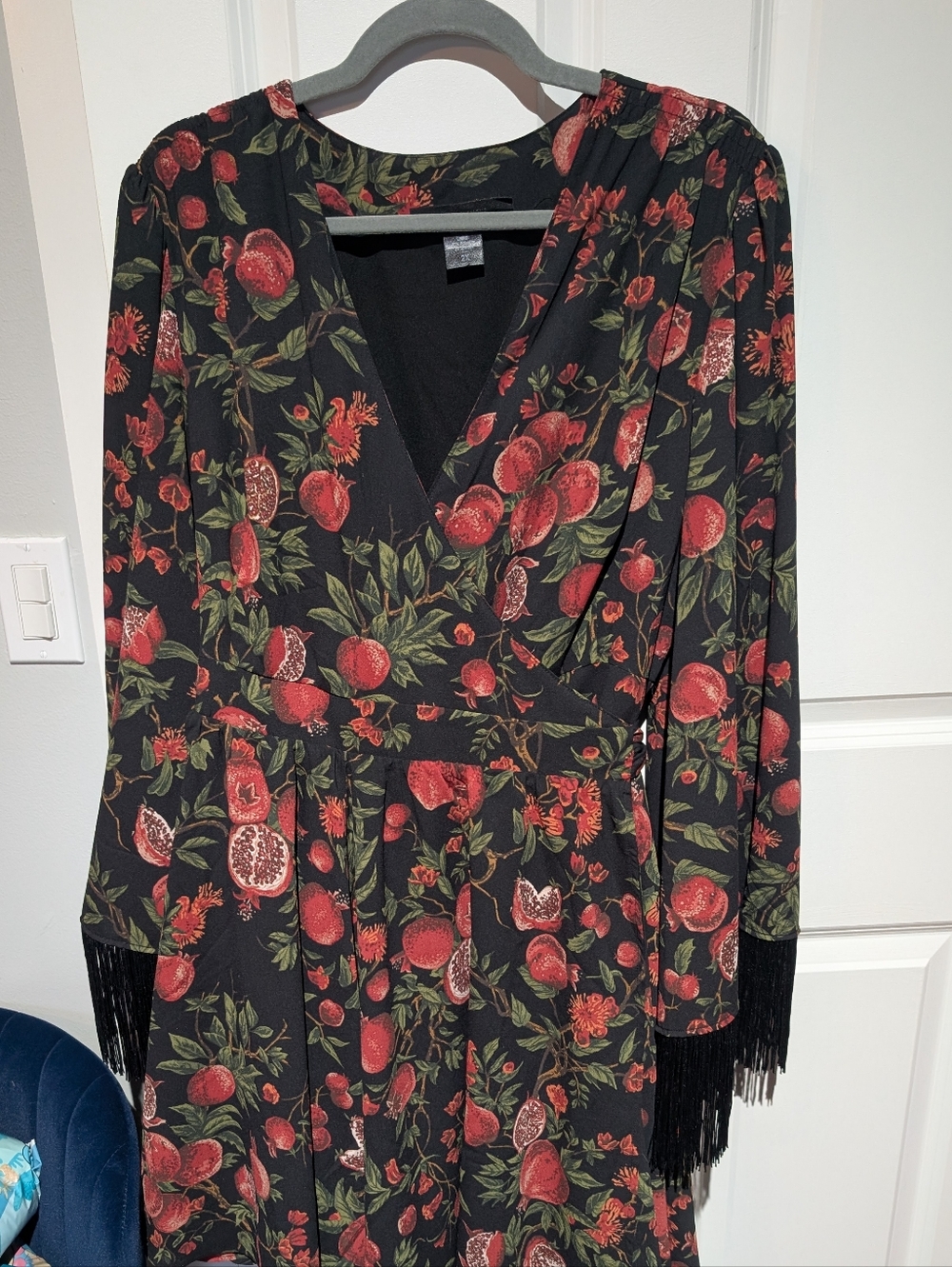 LFEN 2x Pomegranate Wrap Dress